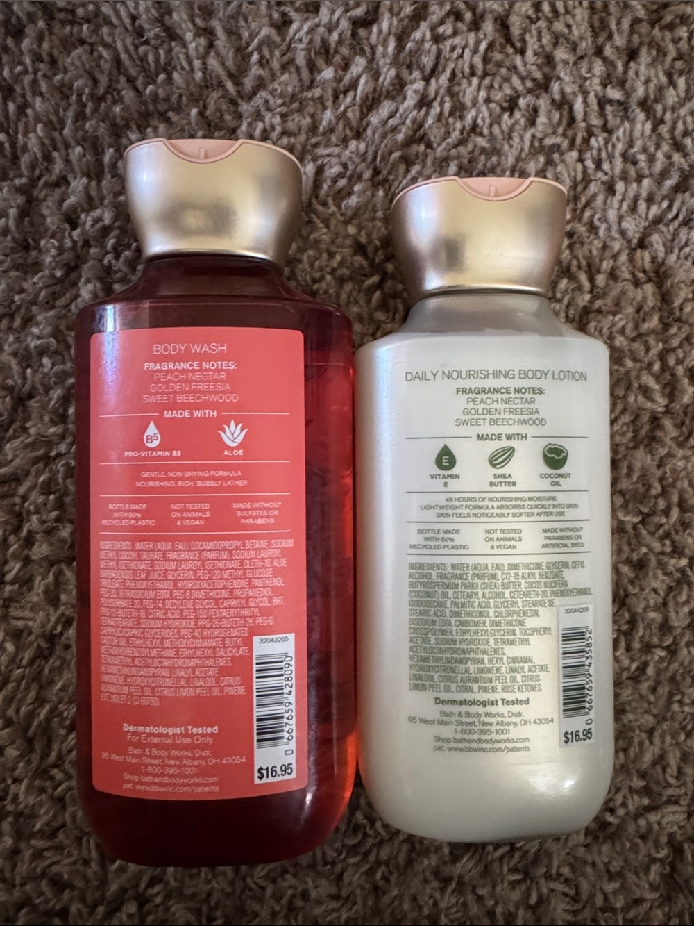 Vera Bradley x Bath & Body Works Tote Bag and Peach Blossom & Nectar Set - Picture 6 of 13